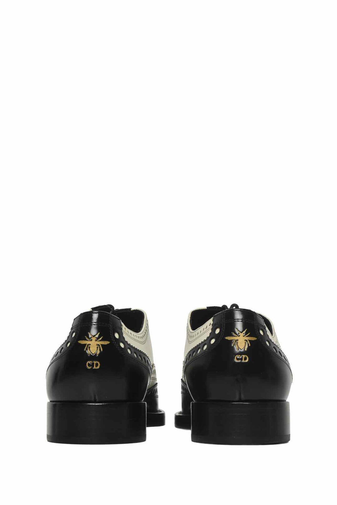 Dior Size 35 Brogue Lace-Up Oxfords