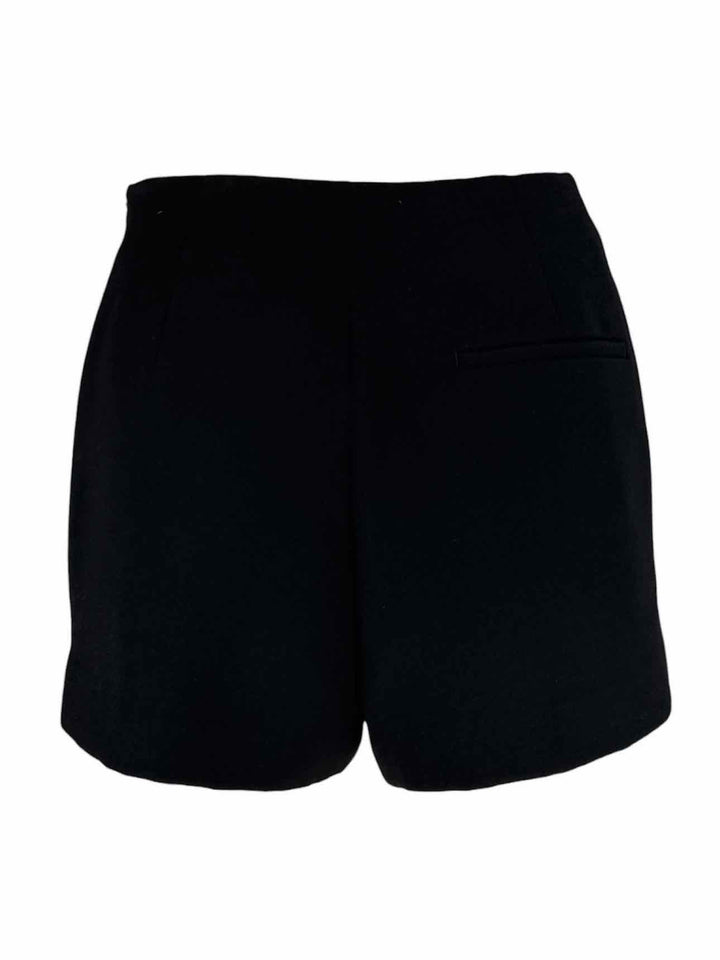 Self Portrait Size 2 Crystal Bow Embellished Crepe Mini Skort