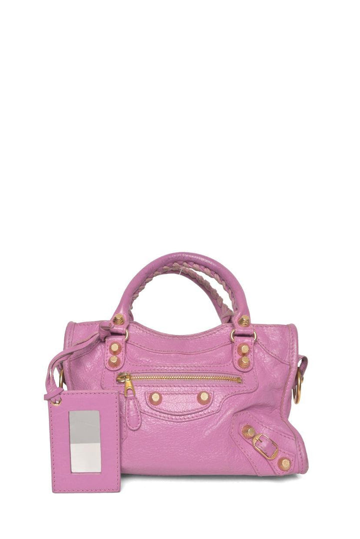 Balenciaga Arena Lambskin Mini City Bag