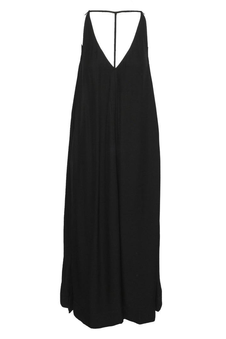 Toteme Size 4 T-Strap Crepe Satin Dress