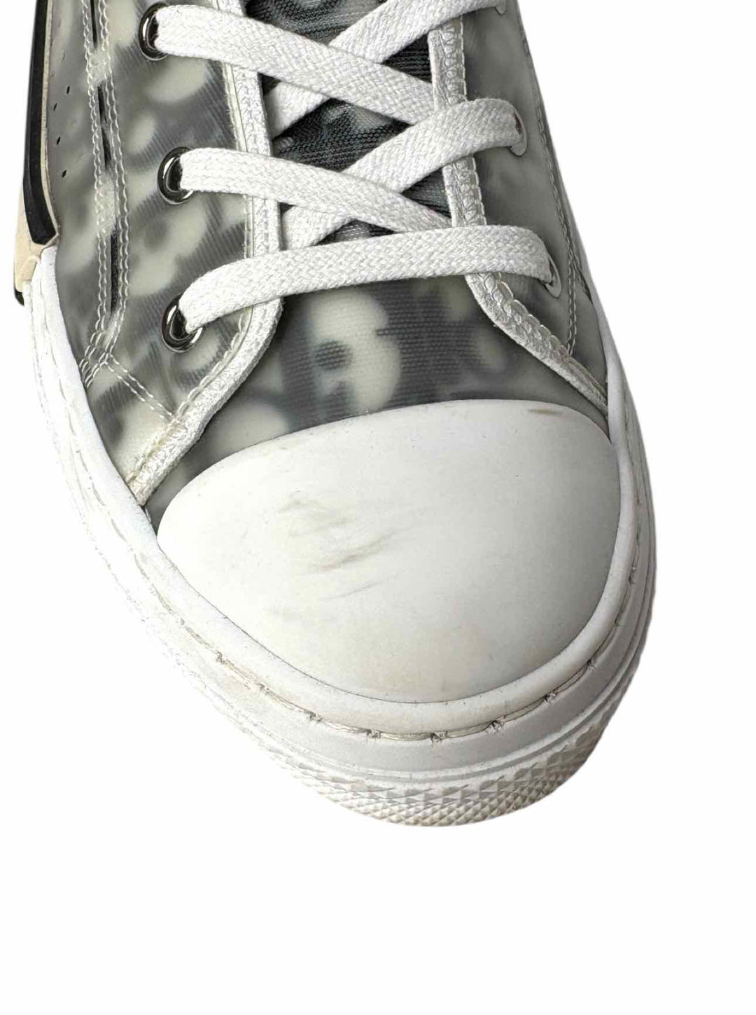 Dior Size 10 Men's B23 League Canvas High-top Sneakers