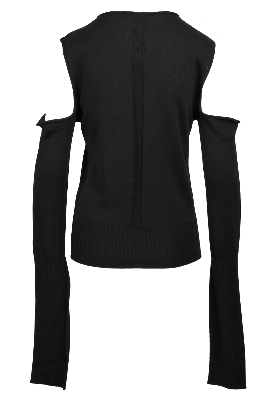 Rick Owens Luxor F/W 23 Size S Open Shoulder Wool Sweater