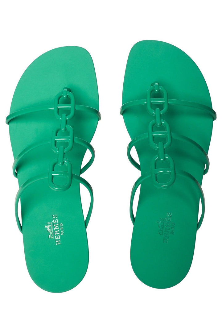 Hermes Size 38 Mykonos Sandals