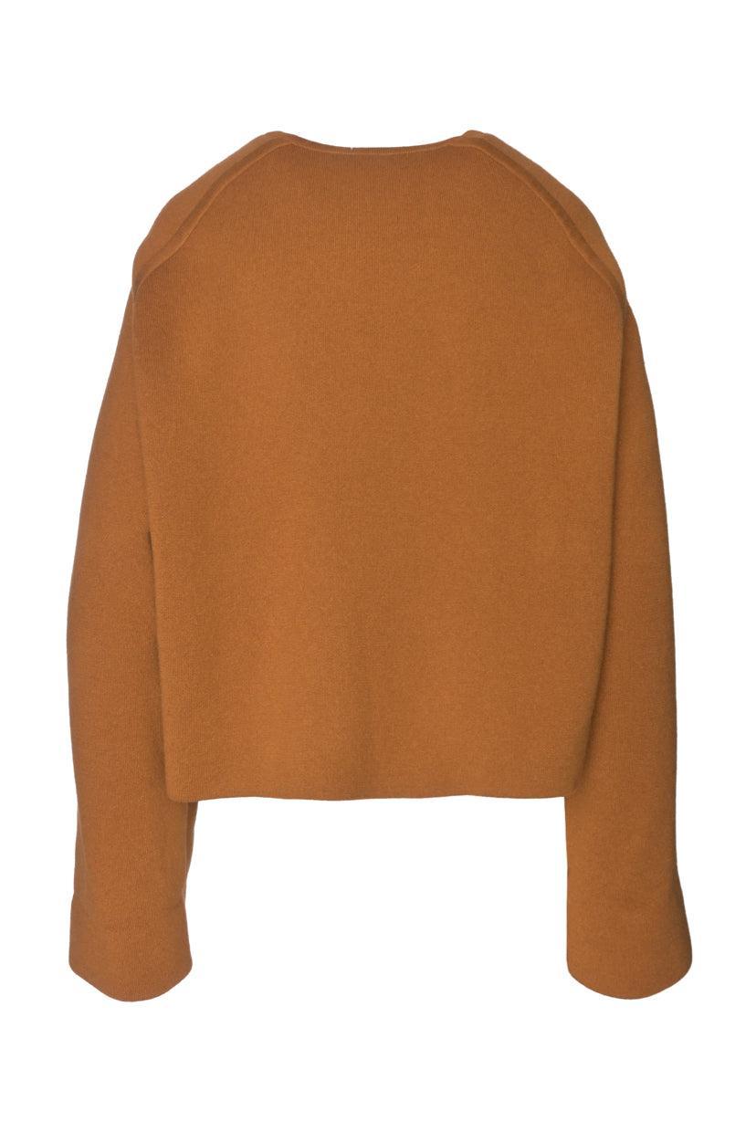 Hermes Size 38 "H en Biais" Reversible Knit Jacket