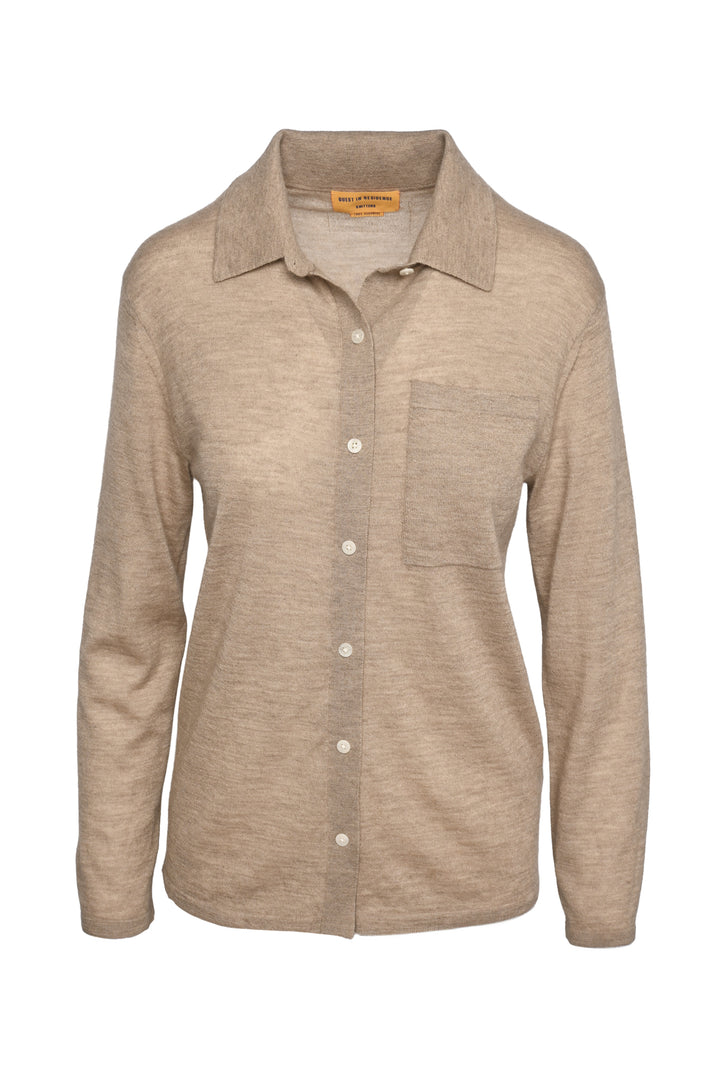 Guest In Residence Size XS Cashmere Shirt