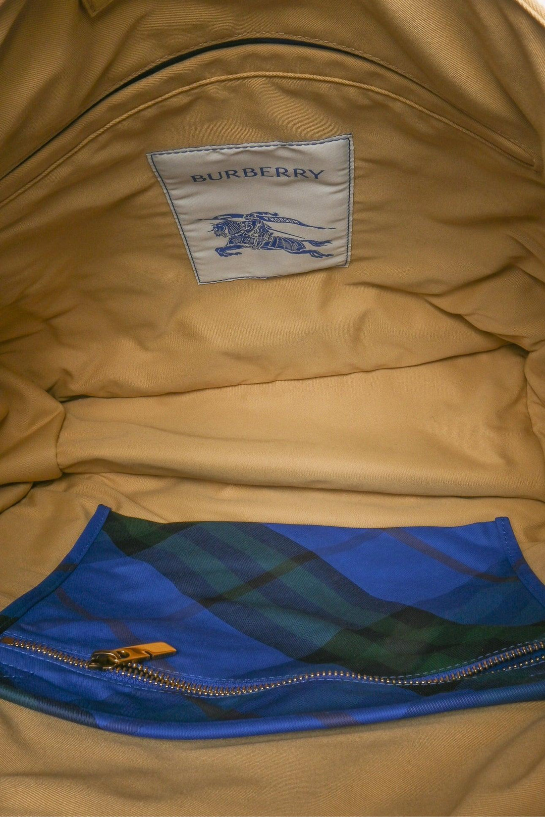Burberry Trench Logo Embroidered Tote Bag
