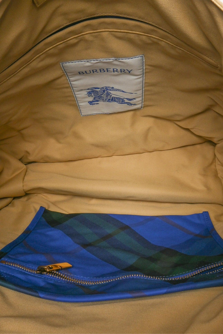 Burberry Trench Logo Embroidered Tote Bag