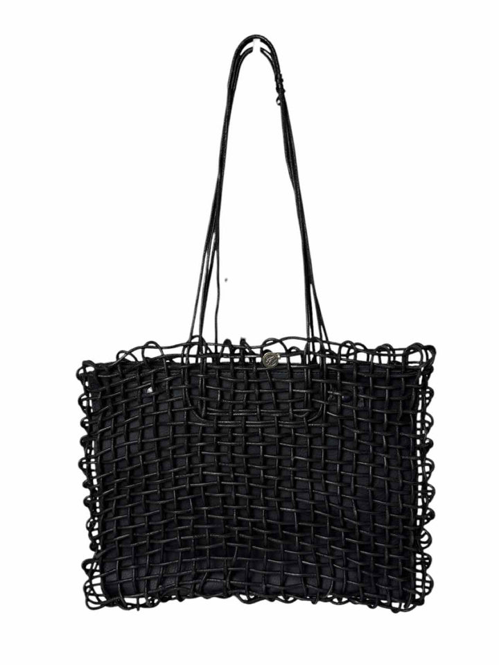 Dragon Diffusion Woven Leather Tote