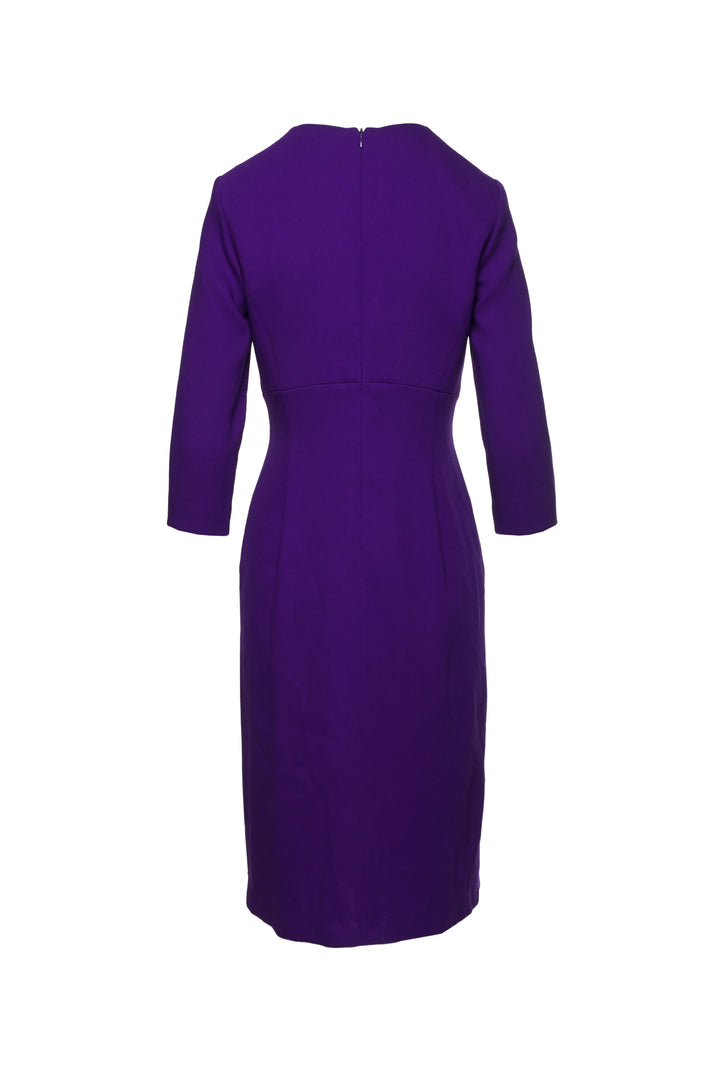 Escada Size 8 Wool Midi Dress