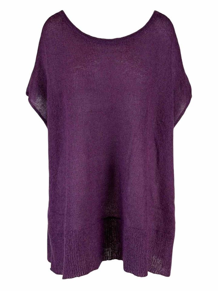 Eileen Fisher Size XL Sleeveless Mohair Blend Sweater