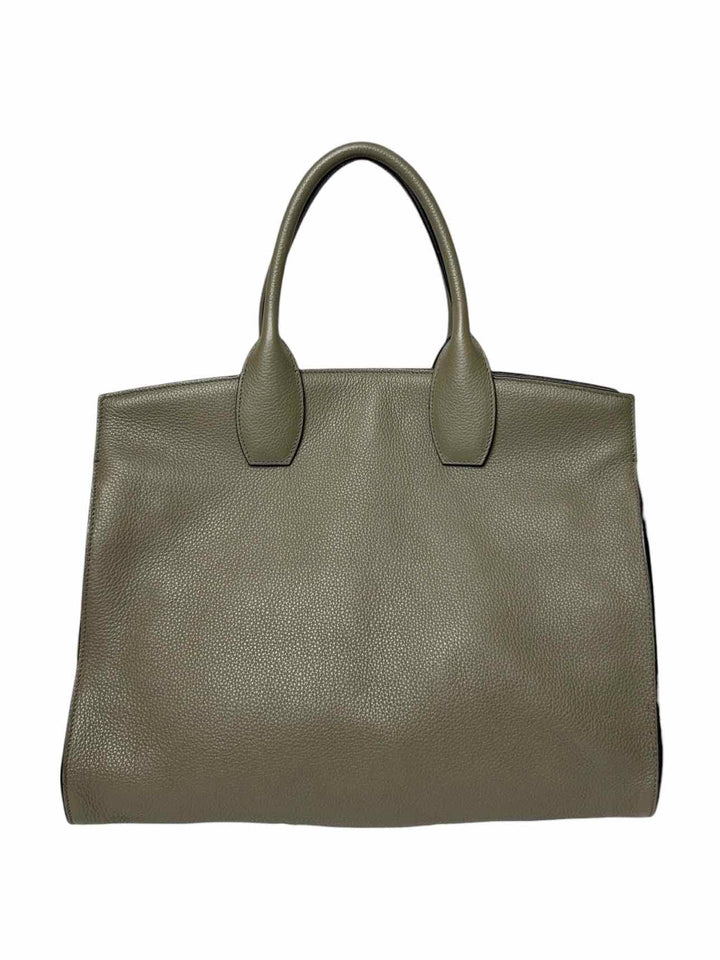 Salvatore Ferragamo Studio Leather Tote Purse
