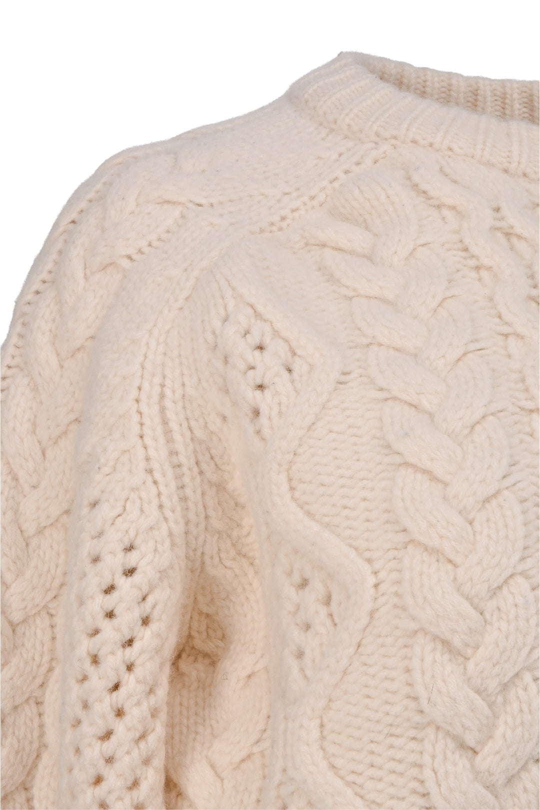 Loulou Studio Size S Ciprianu Cableknit Sweater