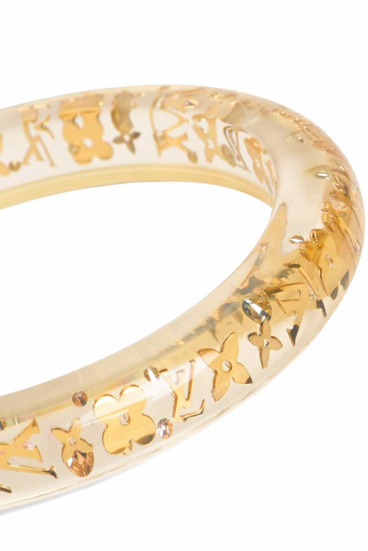 Louis Vuitton Inclusion Resin Bangle Bracelet