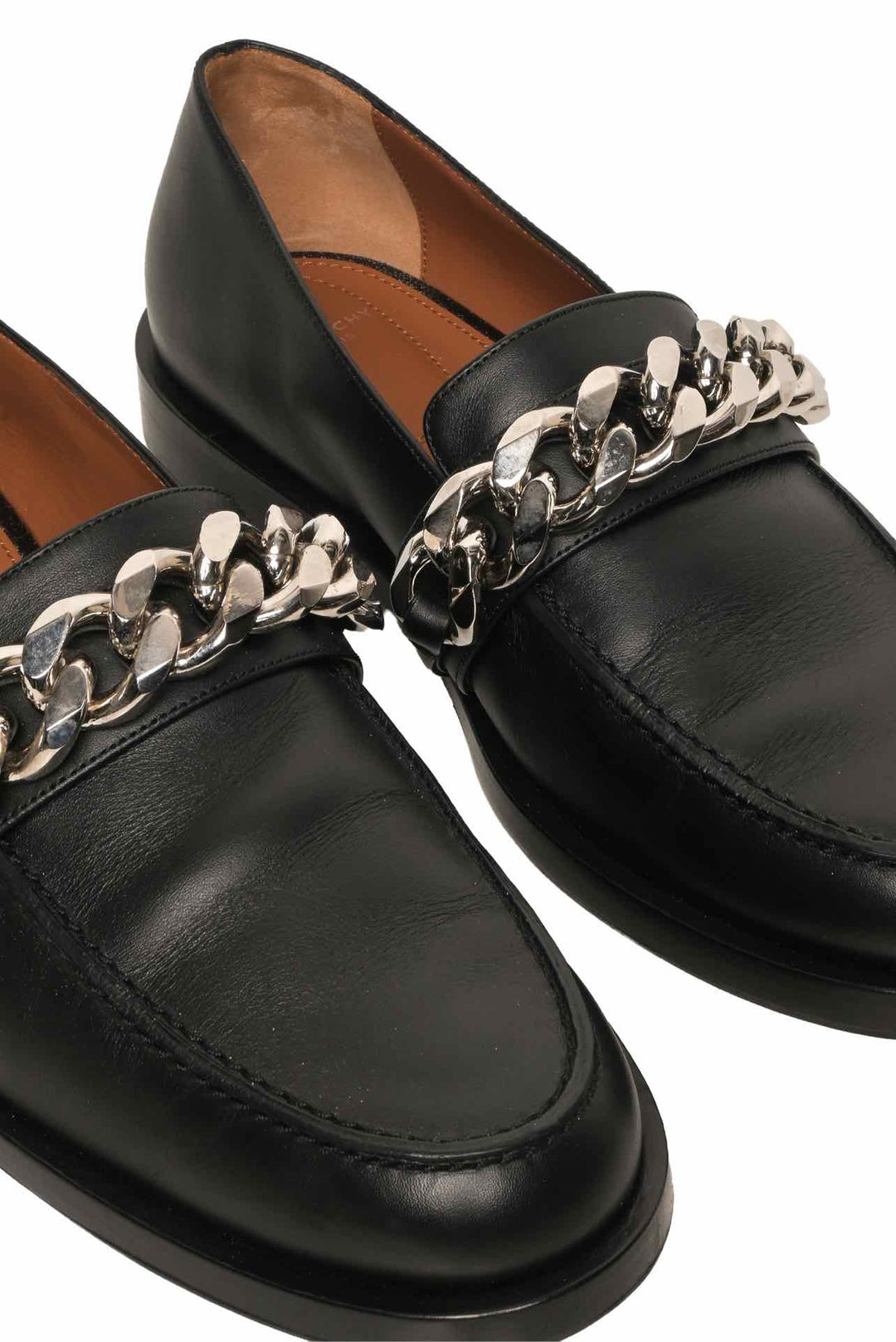 Givenchy Size 7.5 Mocassin Chain Loafers