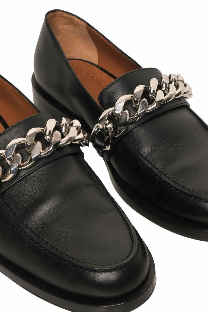 Givenchy Size 7.5 Mocassin Chain Loafers