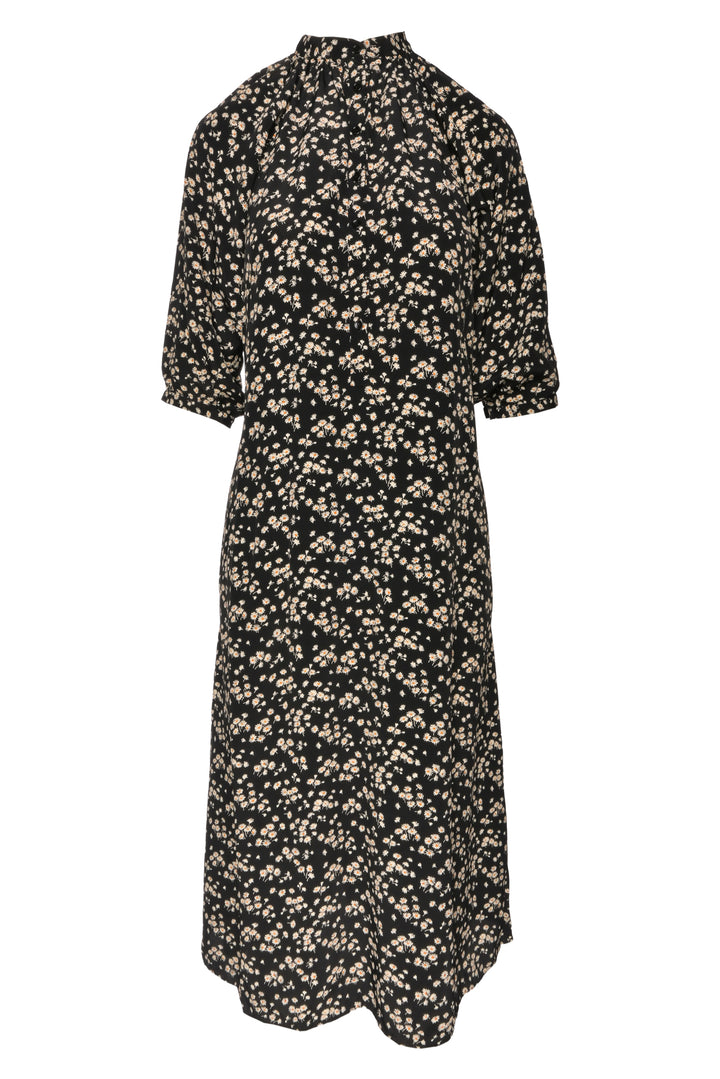 Celine Size 4 Daisy Print Midi Dress
