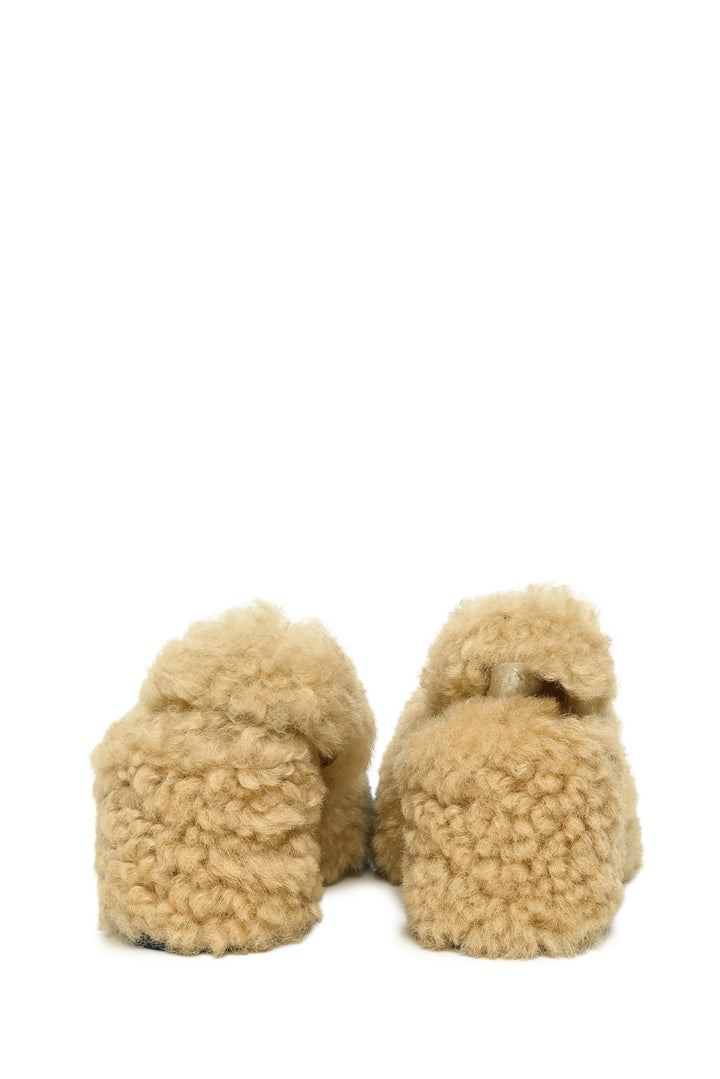 Marni Size 39 Sheepskin Slingback Pumps