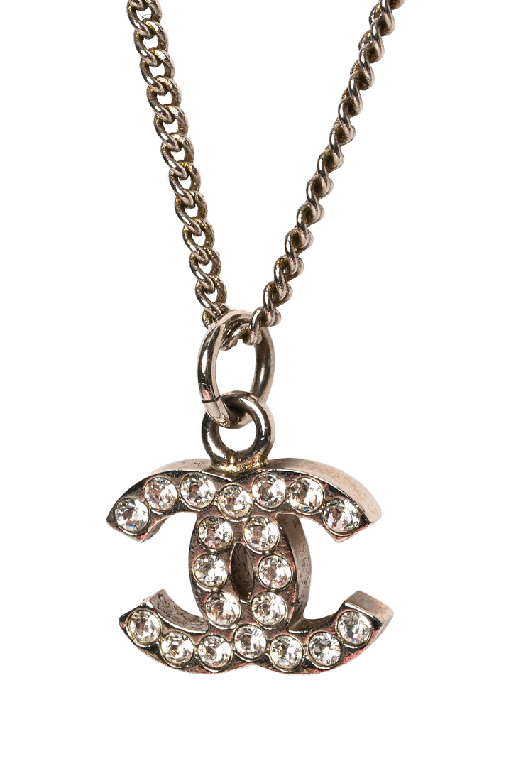 Chanel 2019 Crystal CC Necklace
