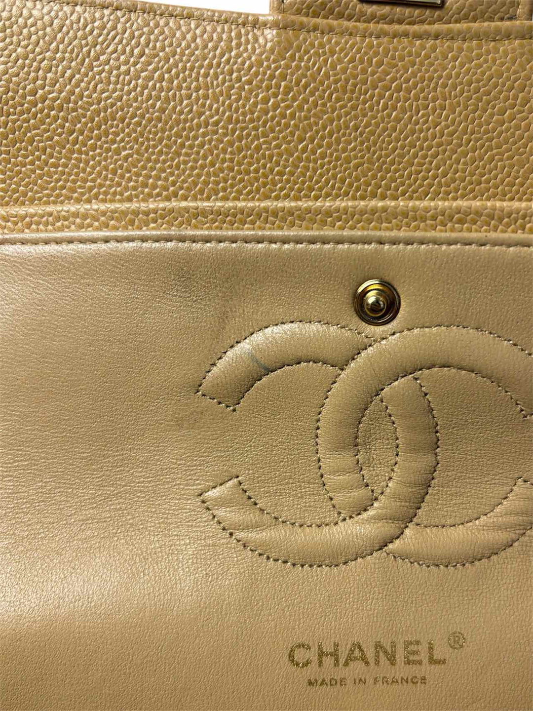 Chanel Quilted Leather Double Flap Purse