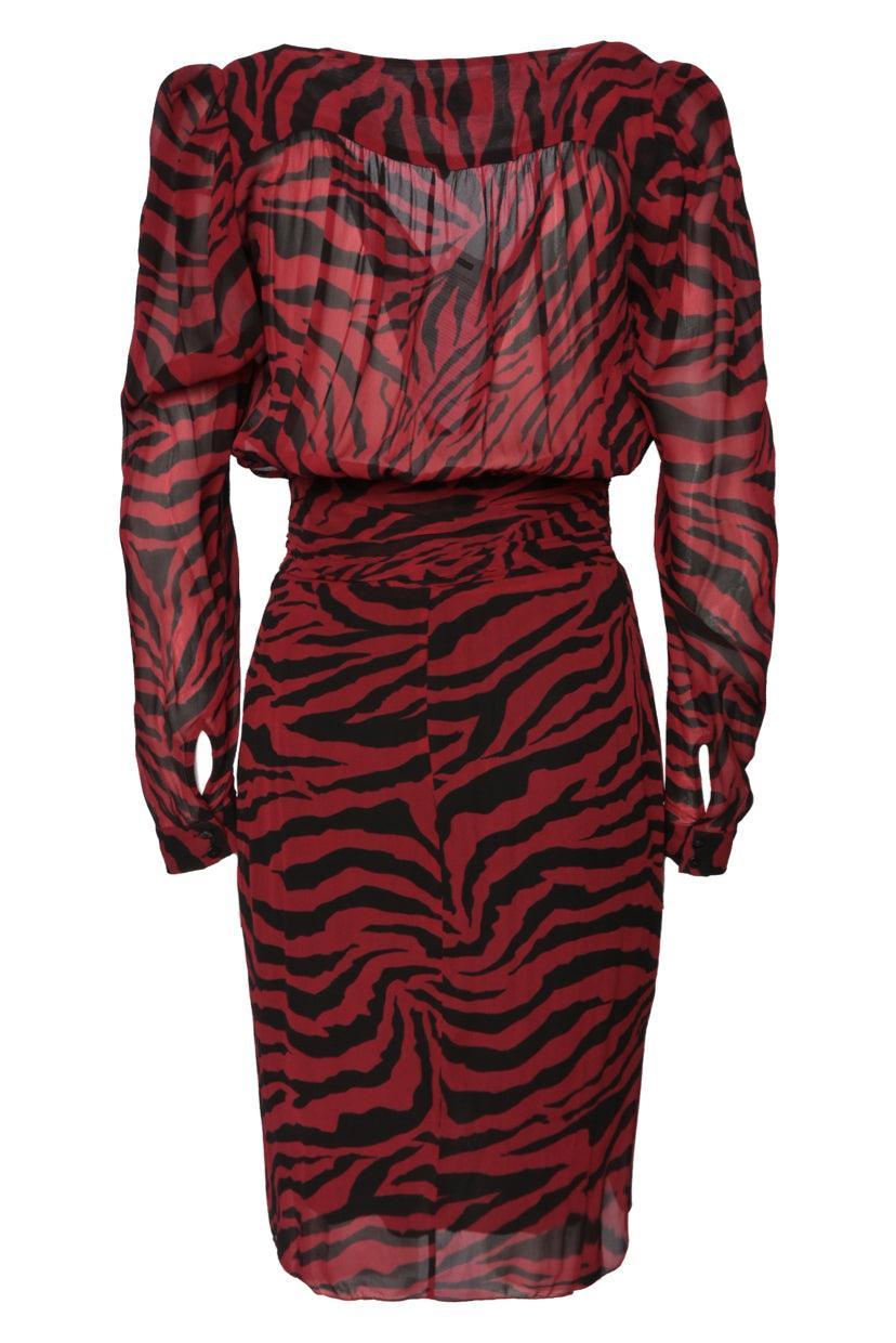 BA&SH Size 1 Zebra Print Mini Dress