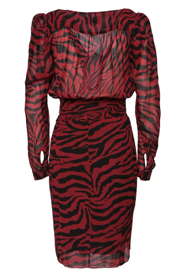 BA&SH Size 1 Zebra Print Mini Dress