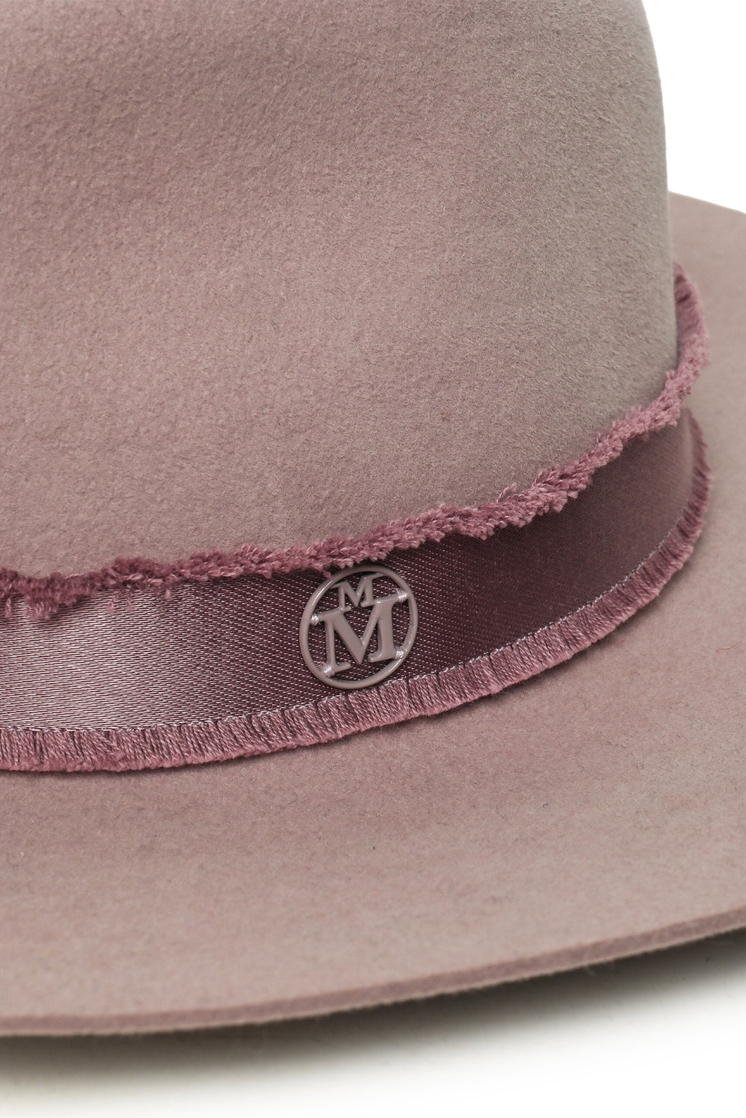 Maison Michel Paris Size L Henrietta Fedora Hat