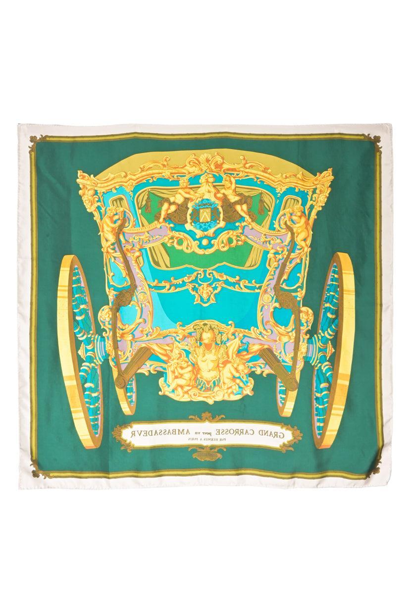 Hermes Vintage Grand Carrosse pour un Ambassadeur Scarf