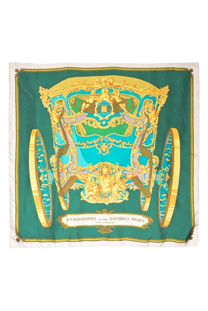 Hermes Vintage Grand Carrosse pour un Ambassadeur Scarf