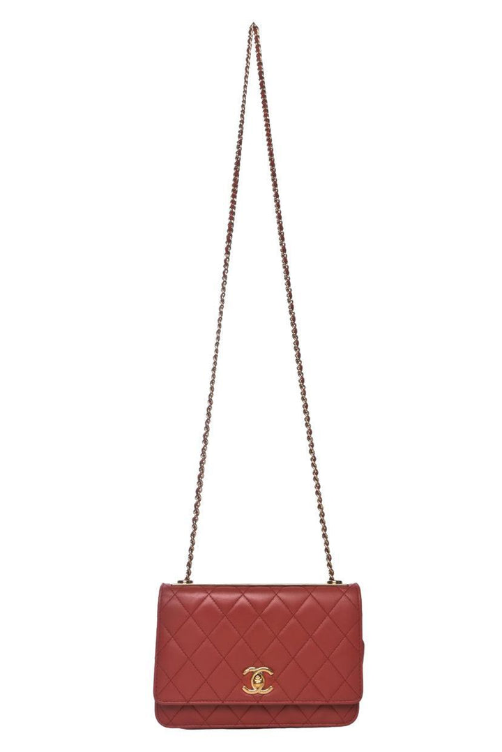 Chanel 2016-2017 Trendy CC Wallet On Chain