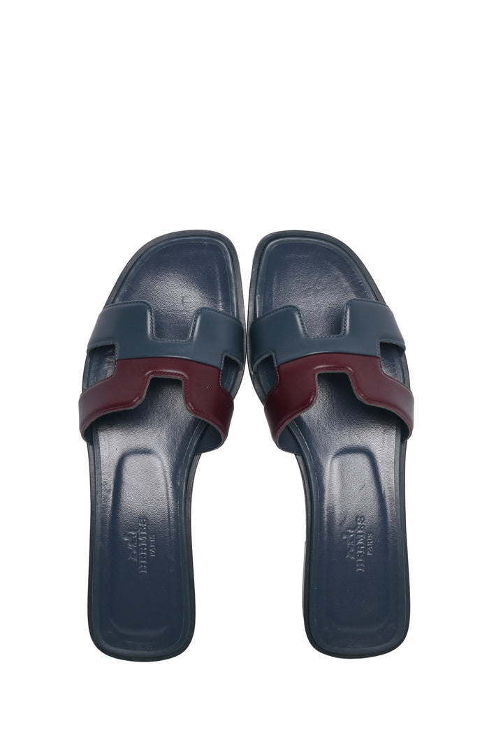 Hermes Size 38.5 Oran Sandals