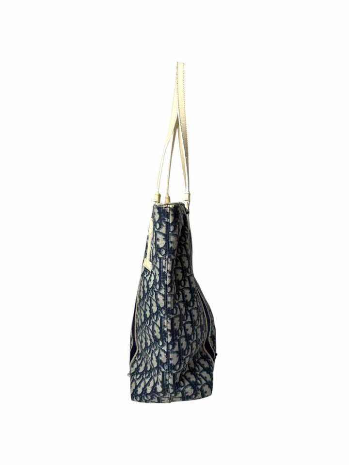 Dior Canvas Trotter Tote Purse