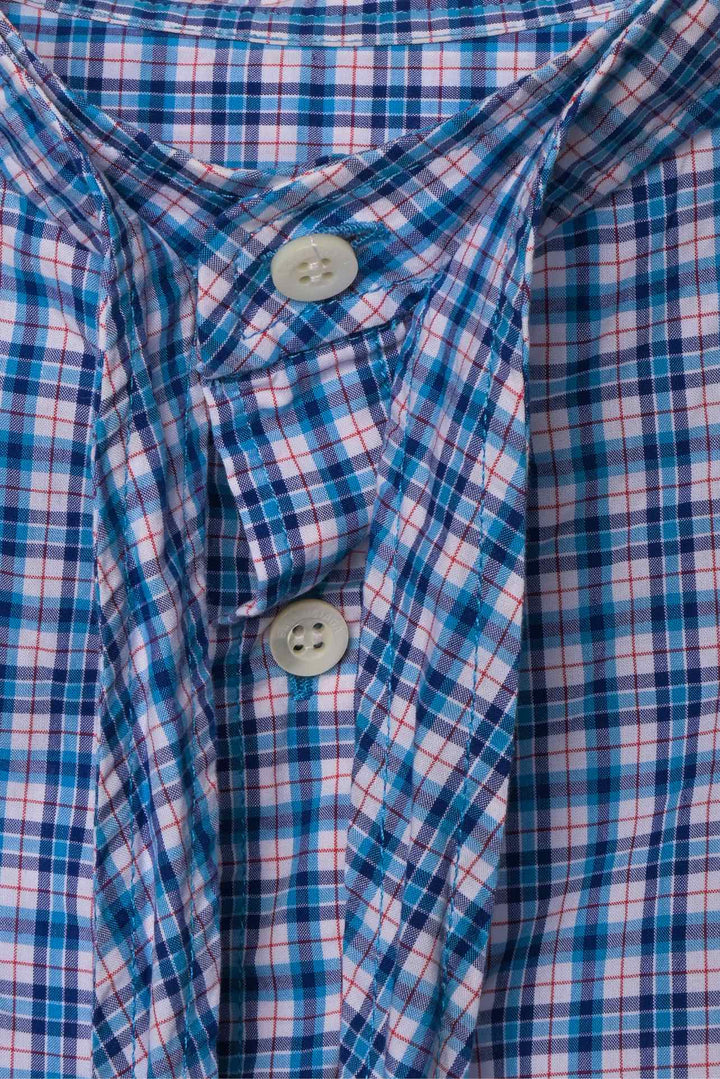 Balenciaga Size 34 2017 Neck Tie Plaid Overshirt