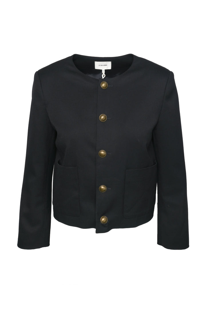 Frame Size XS Button Front Jacket