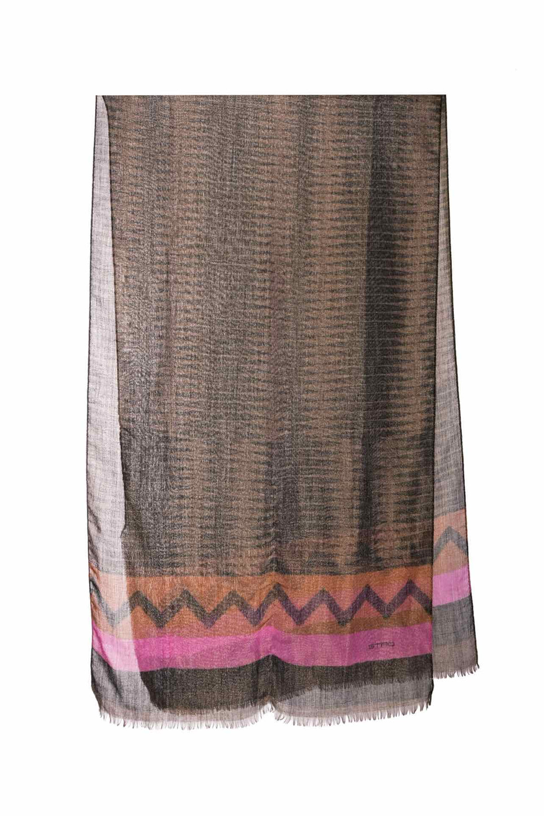 Etro Pattern Metallic Scarf