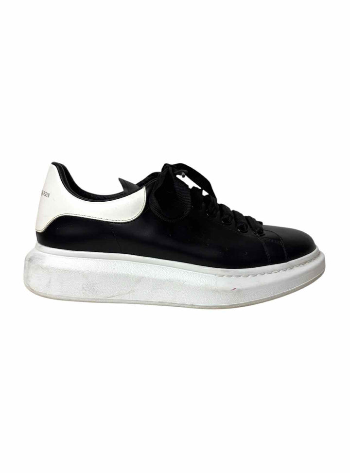 Alexander Mcqueen Size 43 Men's Oversized Leather Sneakers