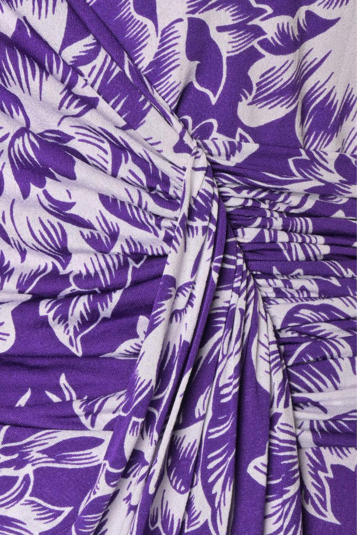 Etro Size 34 Floral Print Mini Dress