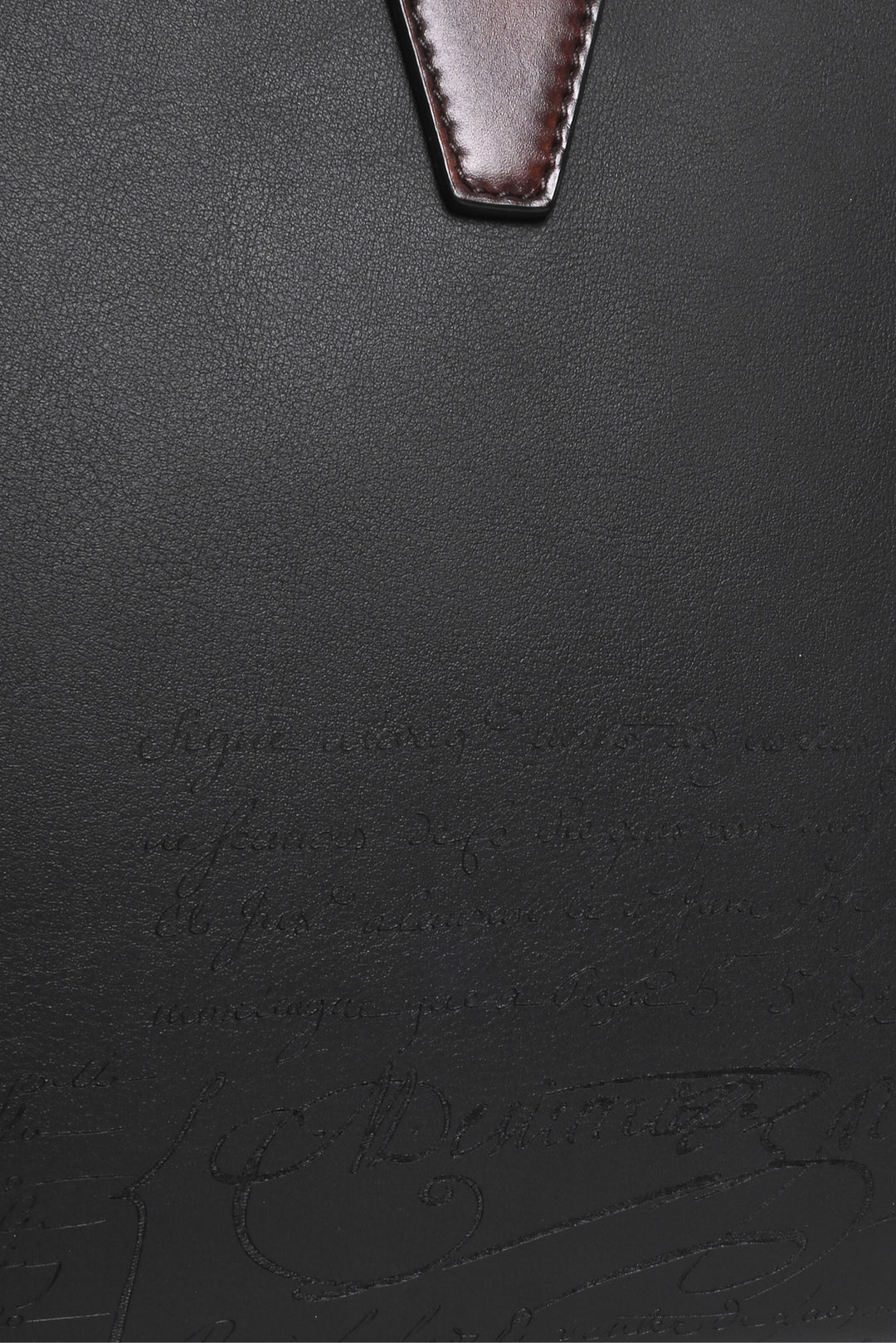 Berluti Men's Perspective Scritto Leather Briefcase