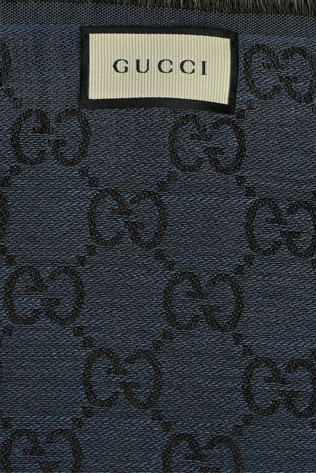 Gucci Monogram GG Wool & Silk Shawl