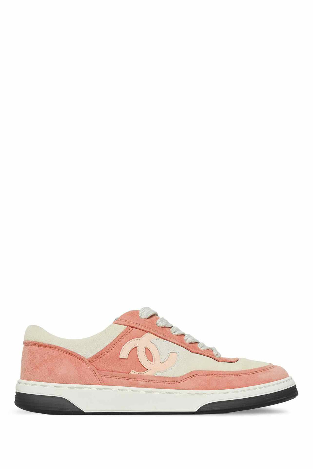 Chanel Size 39 CC Logo Suede Sneaker