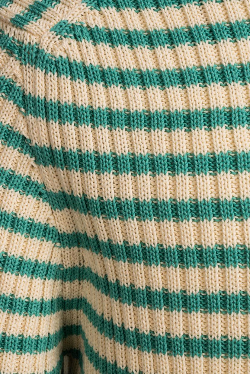 Christian Dior Size 42 Knit Logo Short Sleeve Pullover Sweater