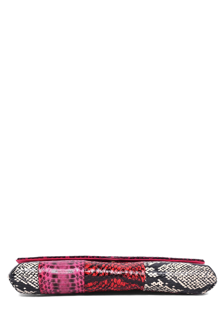 Tamara Mellon Snakeskin Clutch