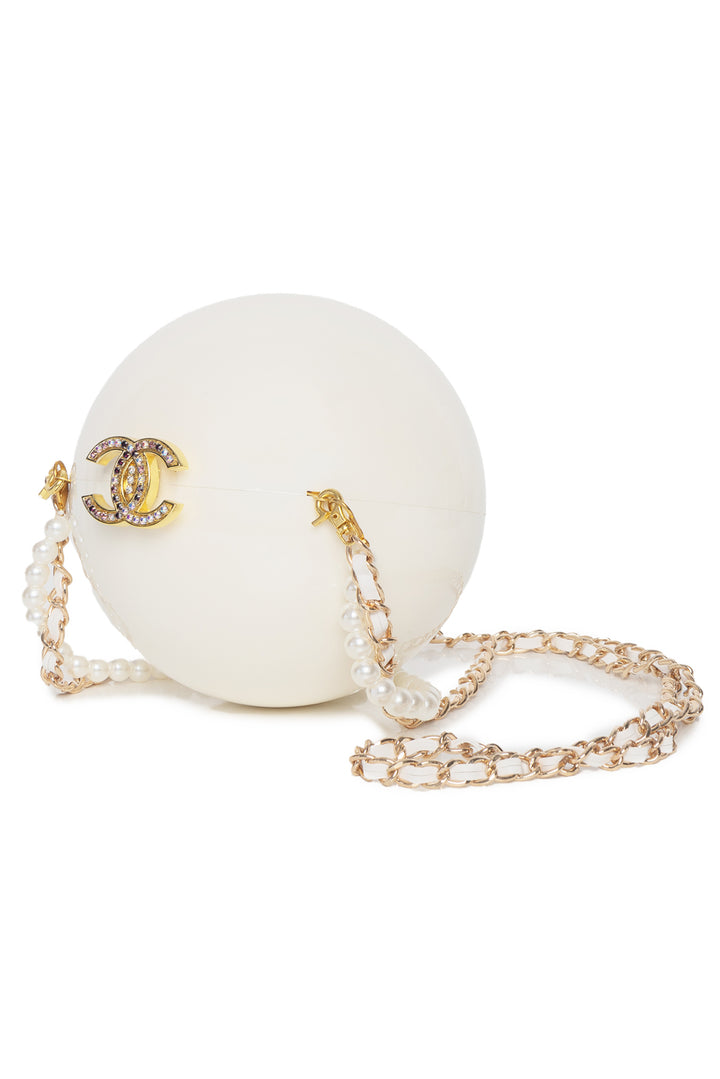 Chanel Rare 2016 VIP Pearl Sphere Shoulder Bag