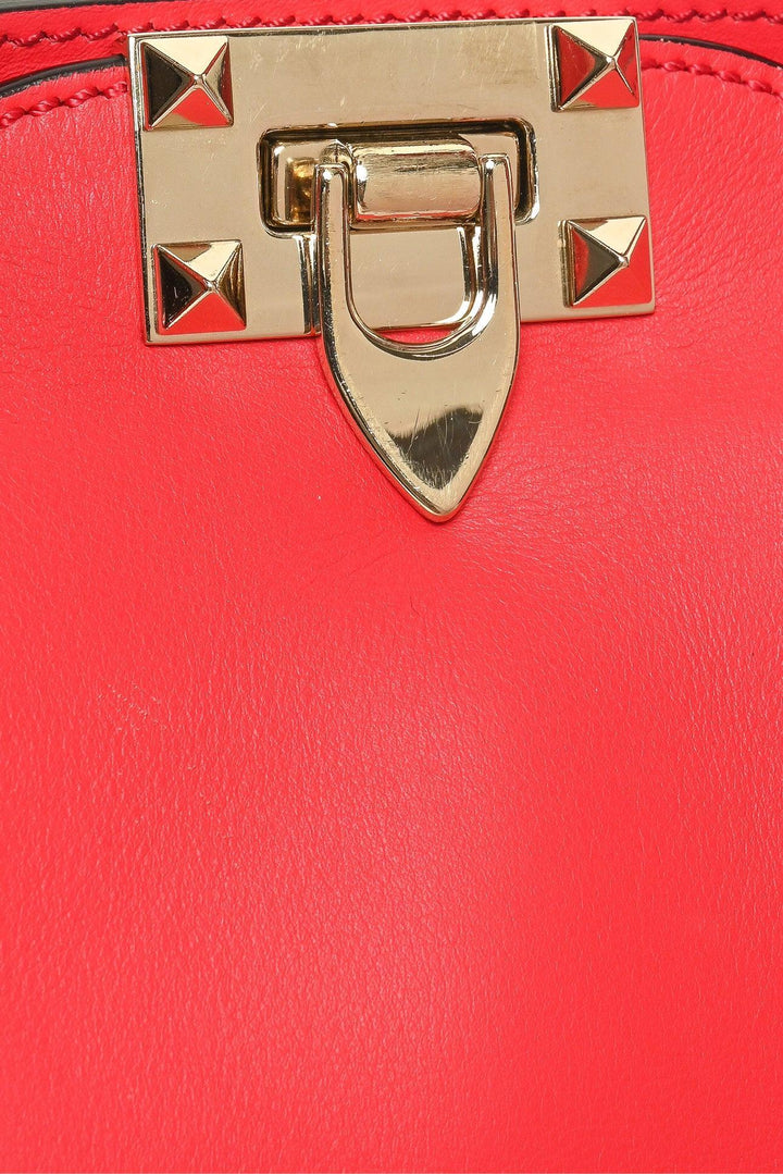 Valentino Small Rockstud Rigid Shoulder Bag