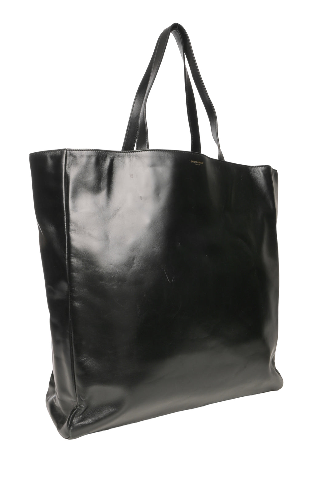 Saint Laurent Leather Shopping Tote