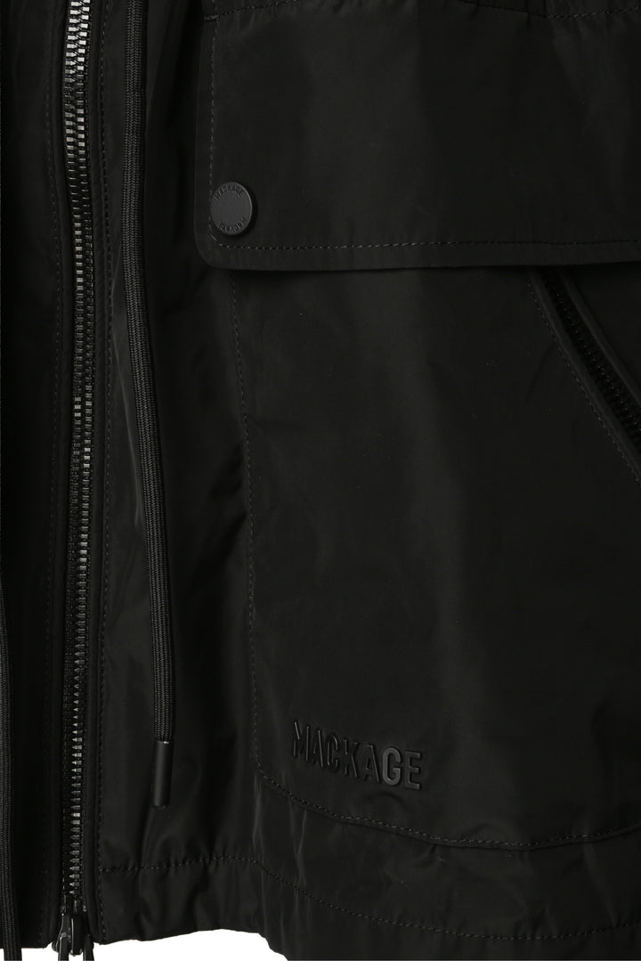 Mackage Size M Keryn Medium-Length Rain Jacket