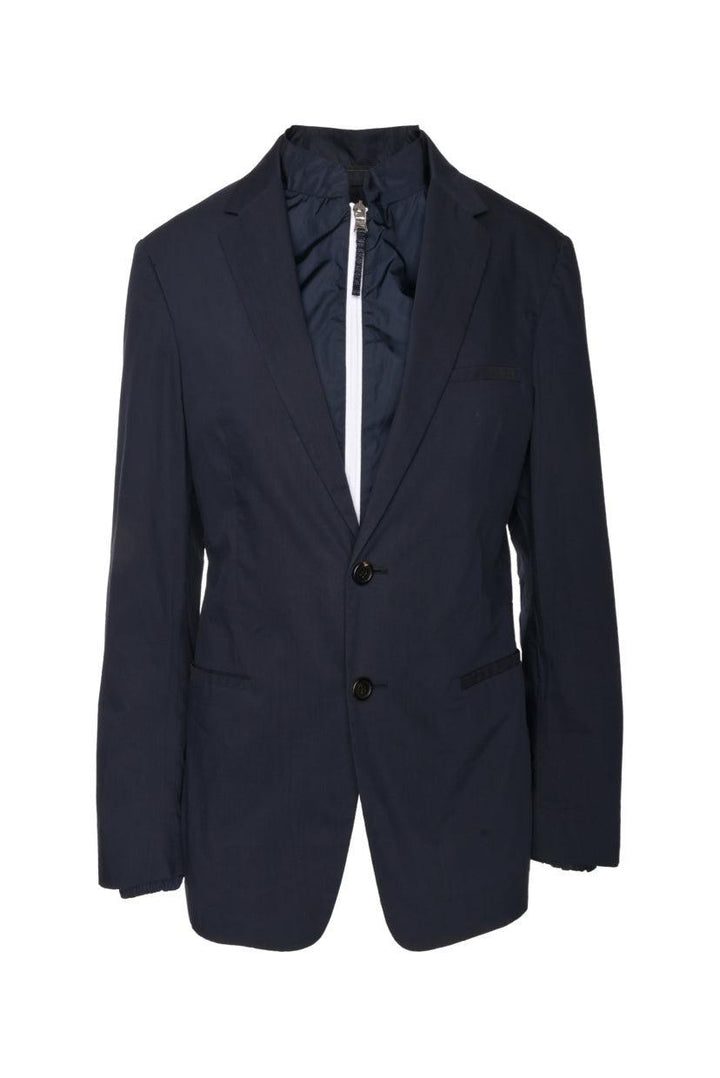 Prada Size 38 2009 Men's Zip Up Blazer
