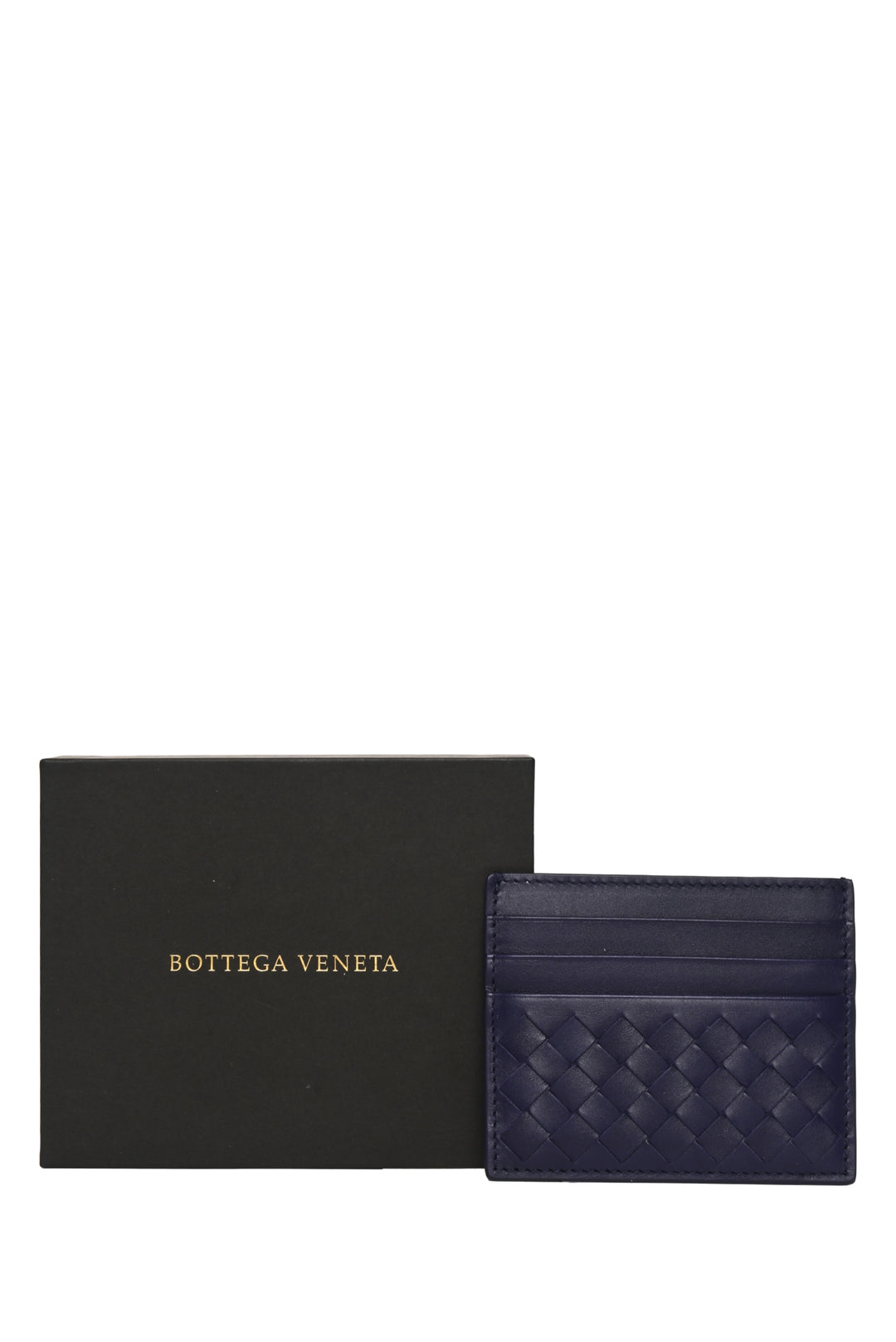 Bottega Veneta Intrecciato Leather Card Holder