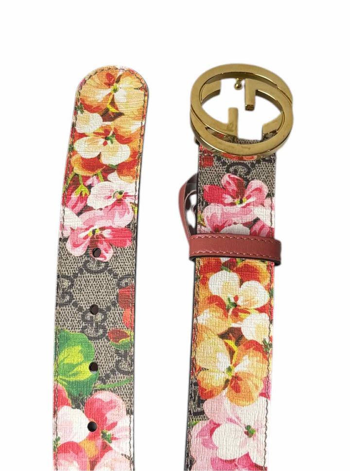 Gucci GG Blooms Monogram Size 34 Belt