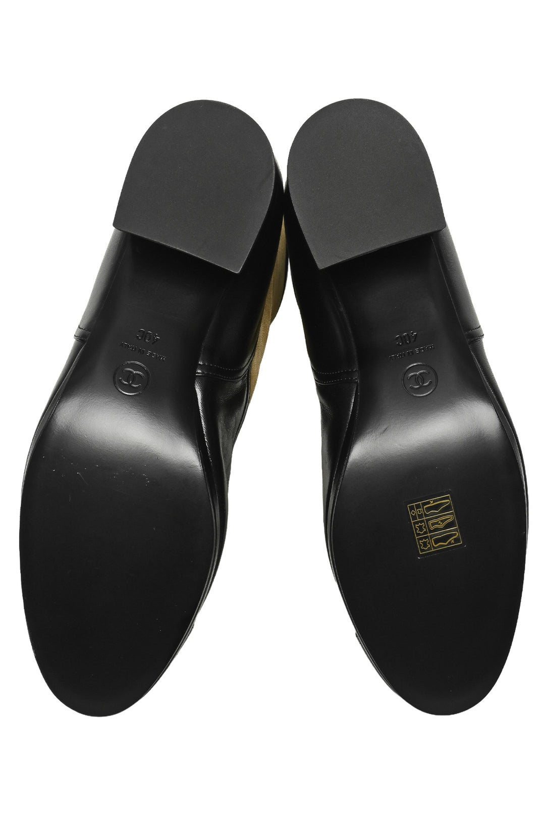 Chanel Size 40 Suede & Leather Mid-Calf Boots