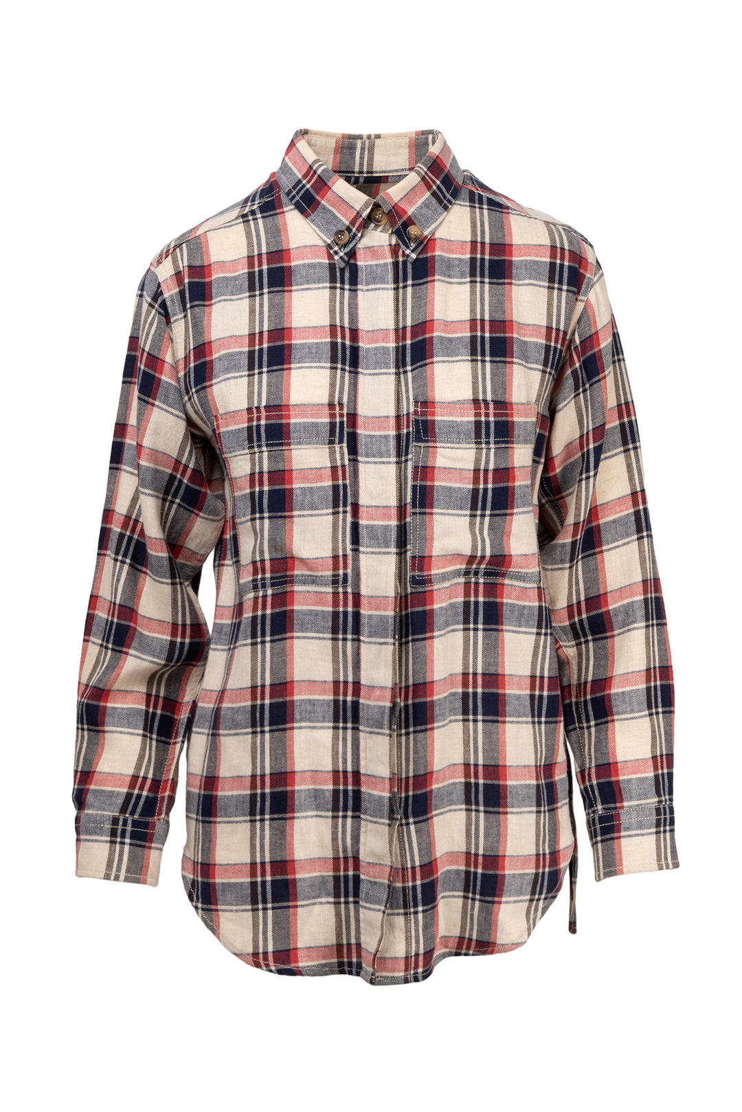 Isabel Marant Etoile Size 36 Plaid Shirt